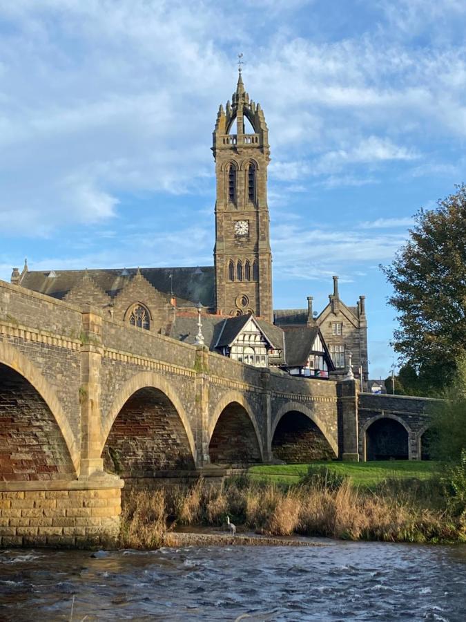Tweed Green Holiday Let Peebles Esterno foto