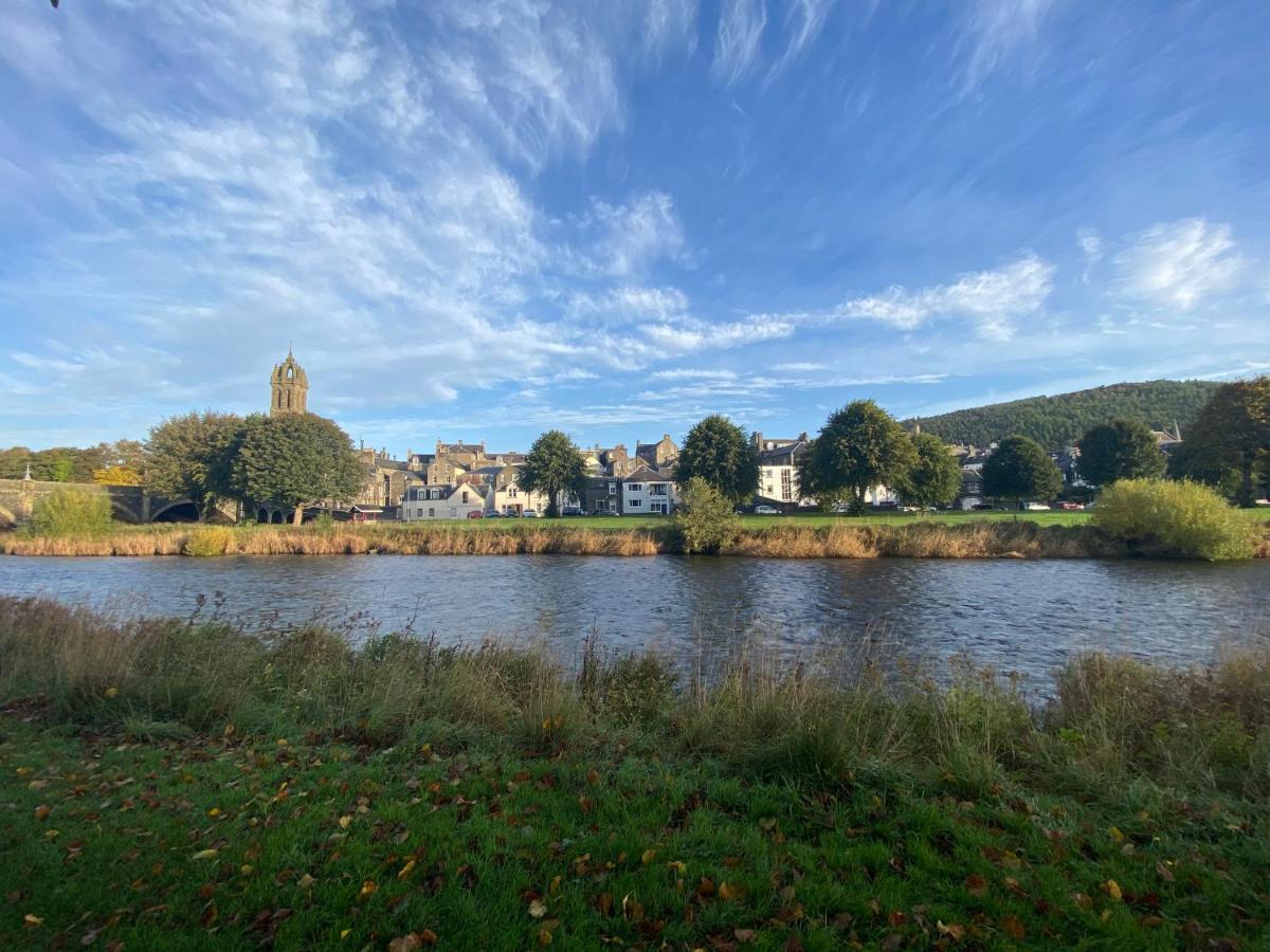 Tweed Green Holiday Let Peebles Esterno foto